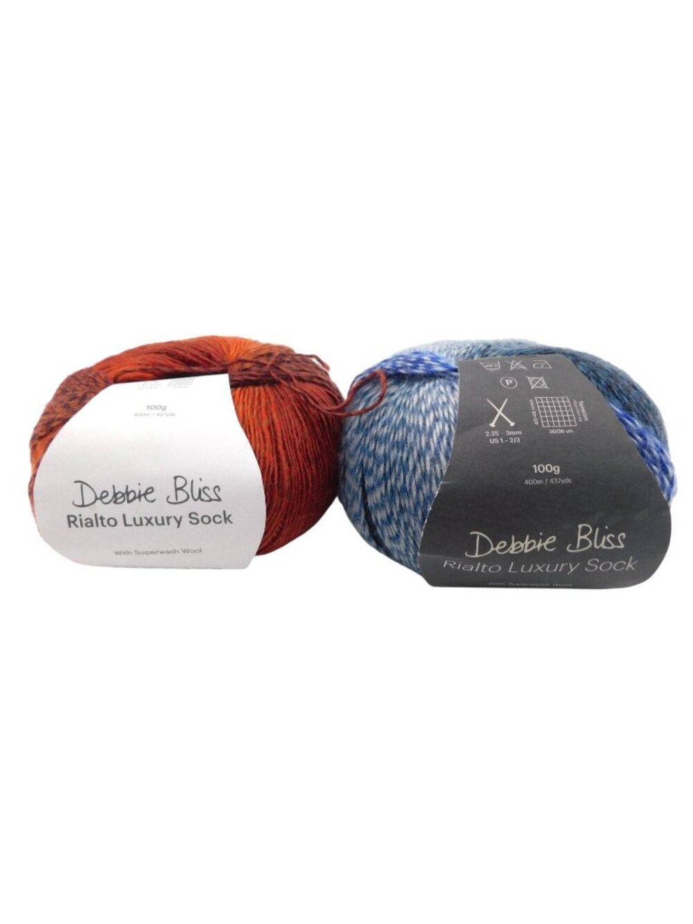 Debbie Bliss Rialto Luxury Sock Yarn Superwash Wool Blend